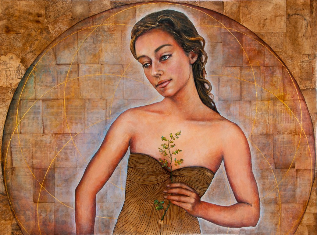 Our Lady of Orbs 62x82