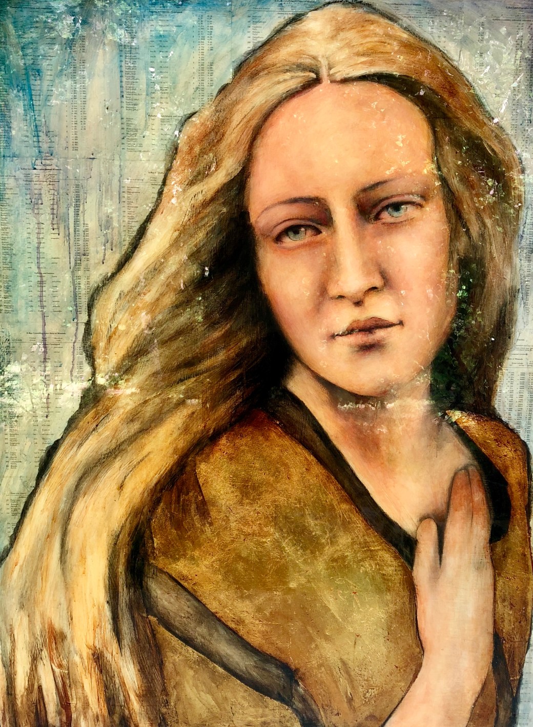 Patience 48x36 epoxy