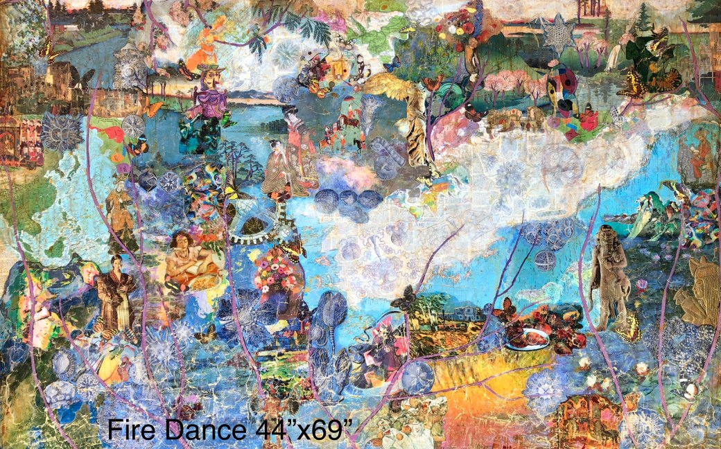 Fire Dance 44x69