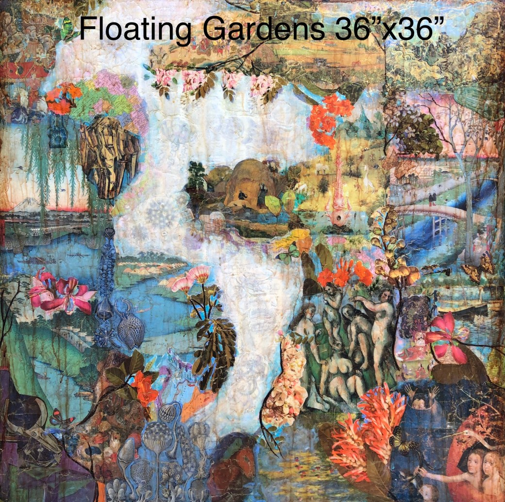 Floating Gardens 36x36