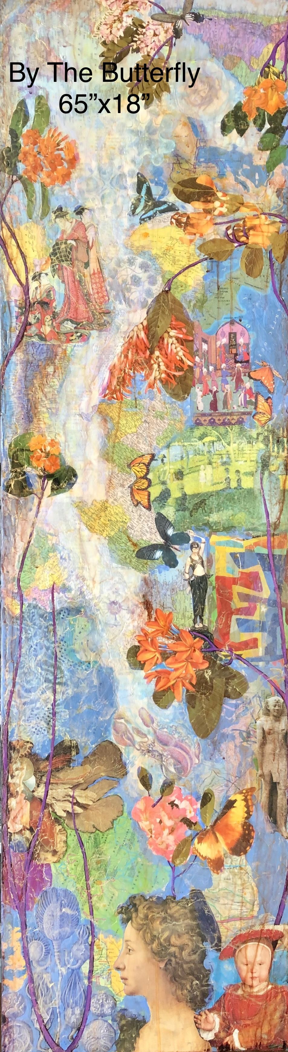 By The Butterfly 65x18